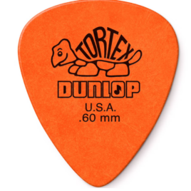 Plectrum: Dunlop Tortex .60mm