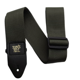Guitar strap: Ernie Ball, black, 5cm width