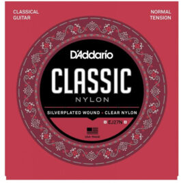 Strings acoustic: D’Addario nylon normal tension